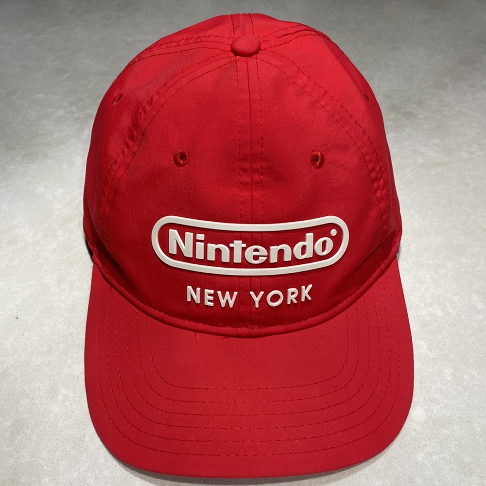 Nintendo World NYC Exclusive New York Limited Logo Official Hat Cap Red⭐️⭐️⭐️⭐️ - Picture 13 of 17